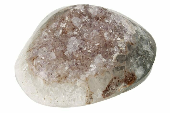 Sparkly Druzy Quartz Cabochon - Artigas, Uruguay #186282